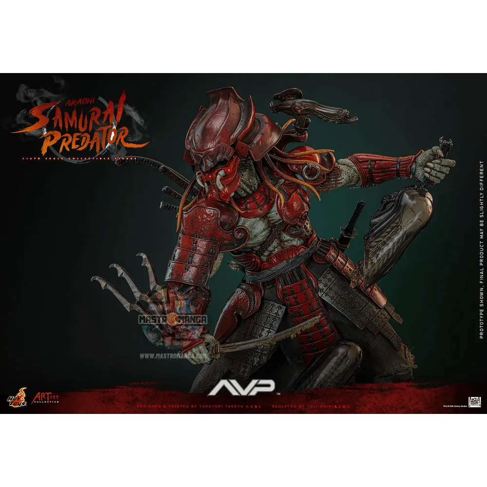 Akaoni Samurai Predator Alien VS Predator Artist Collection