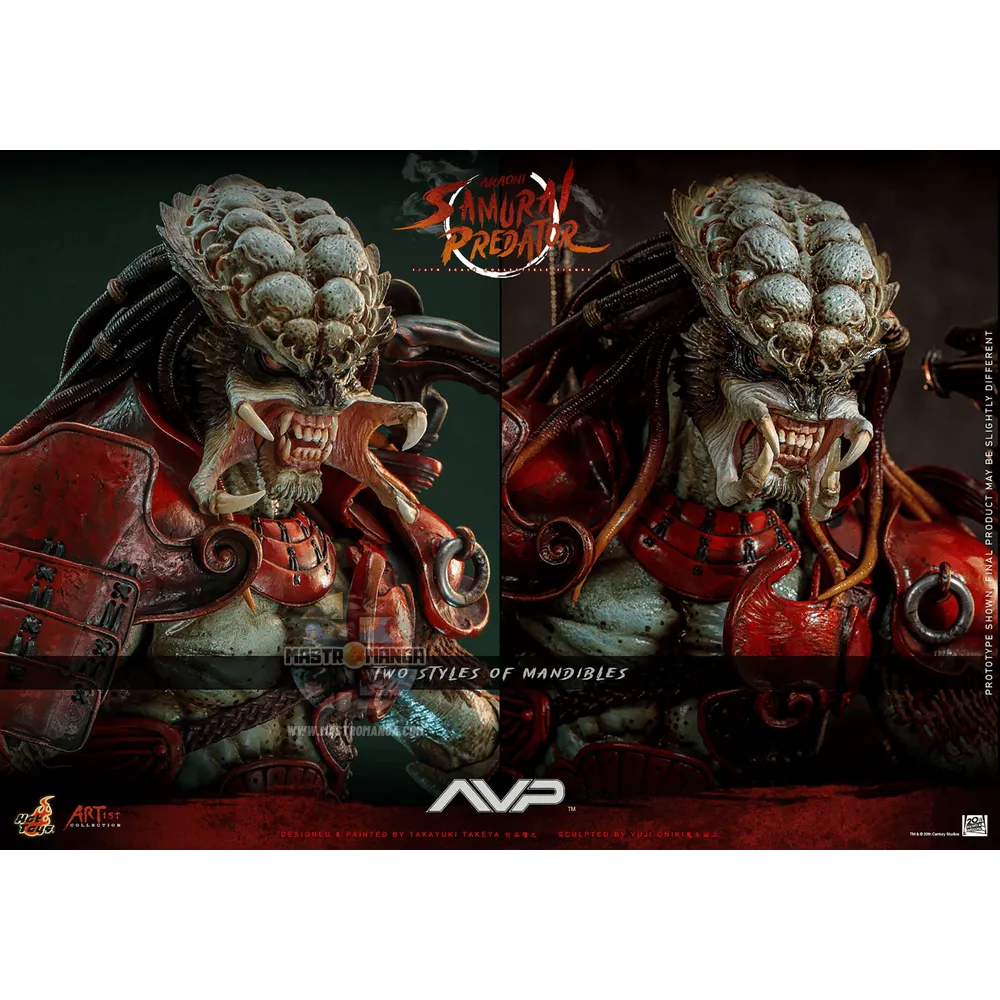 Akaoni Samurai Predator Alien VS Predator Artist Collection