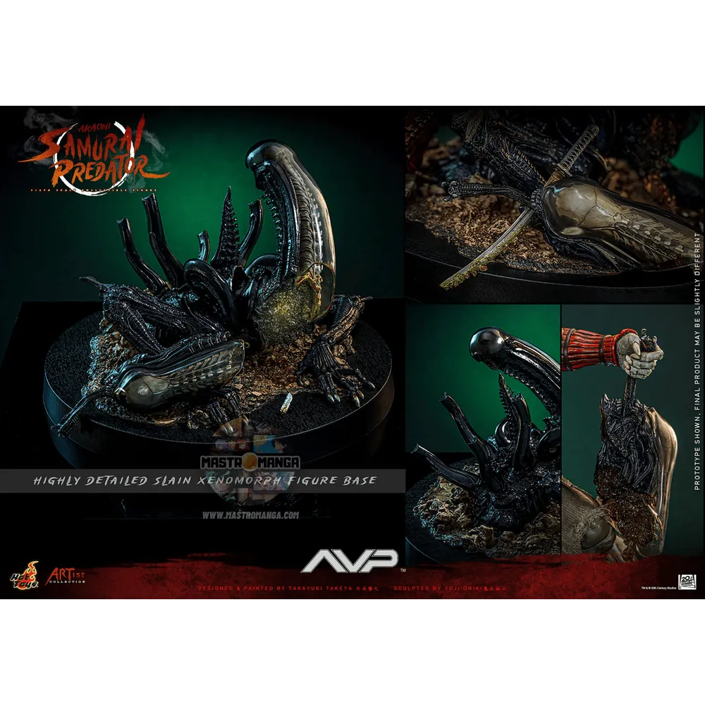 Akaoni Samurai Predator Alien VS Predator Artist Collection