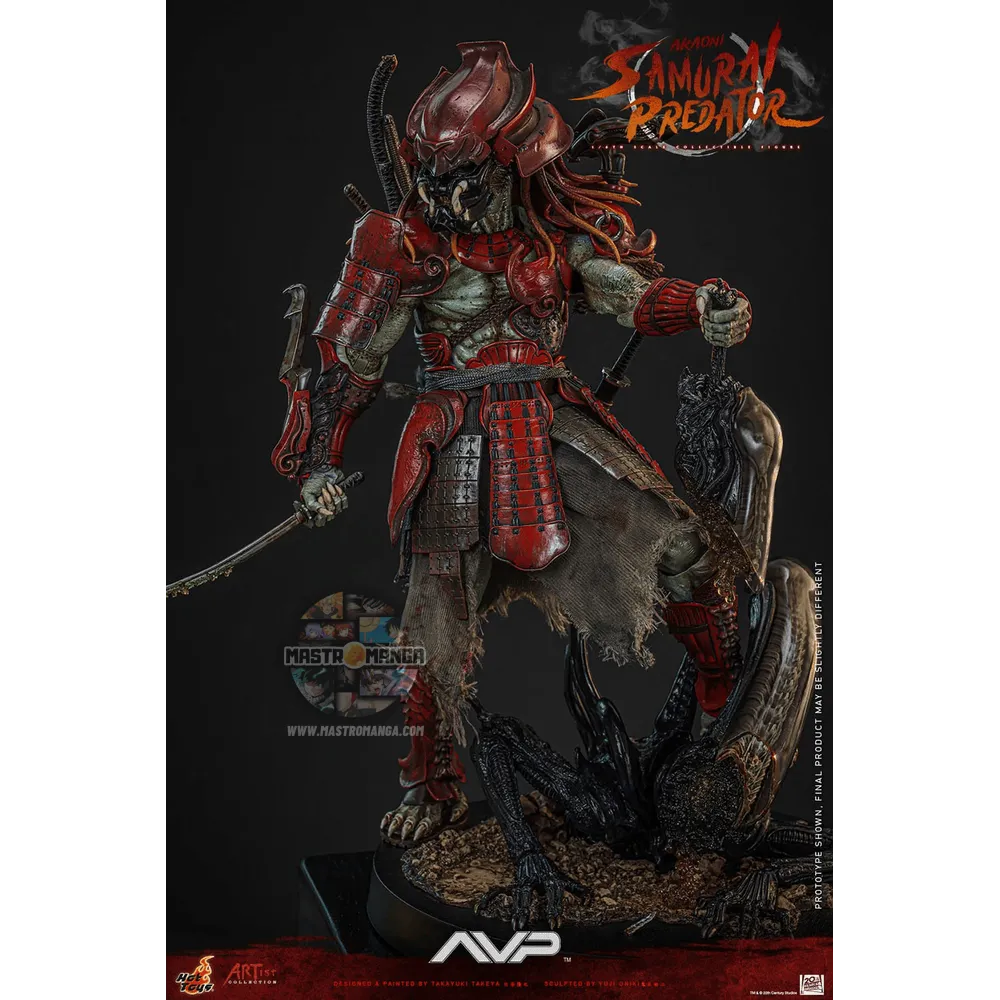 Akaoni Samurai Predator Alien VS Predator Artist Collection