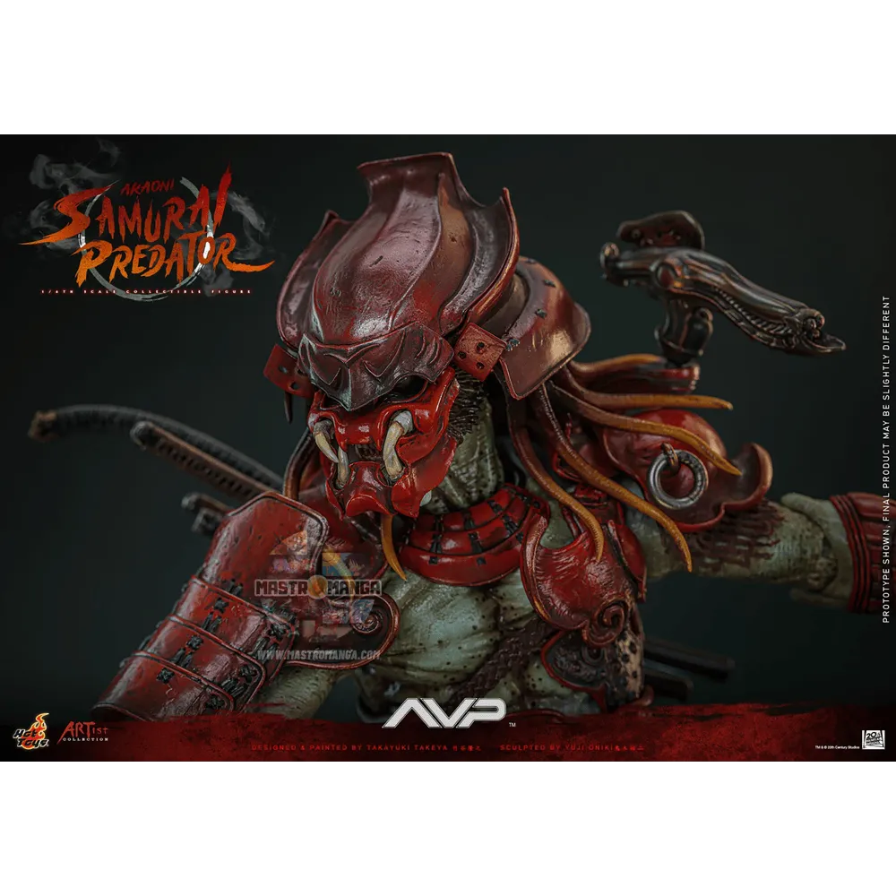 Akaoni Samurai Predator Alien VS Predator Artist Collection