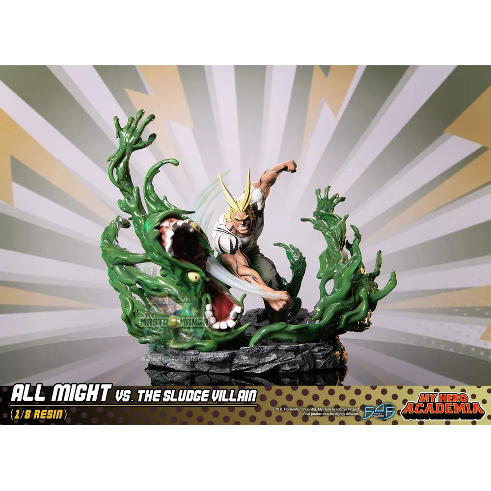 All Might vs. The Sludge Villain Diorama My Hero Academia