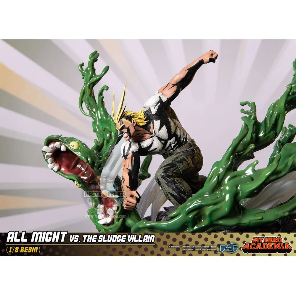 All Might vs. The Sludge Villain Diorama My Hero Academia