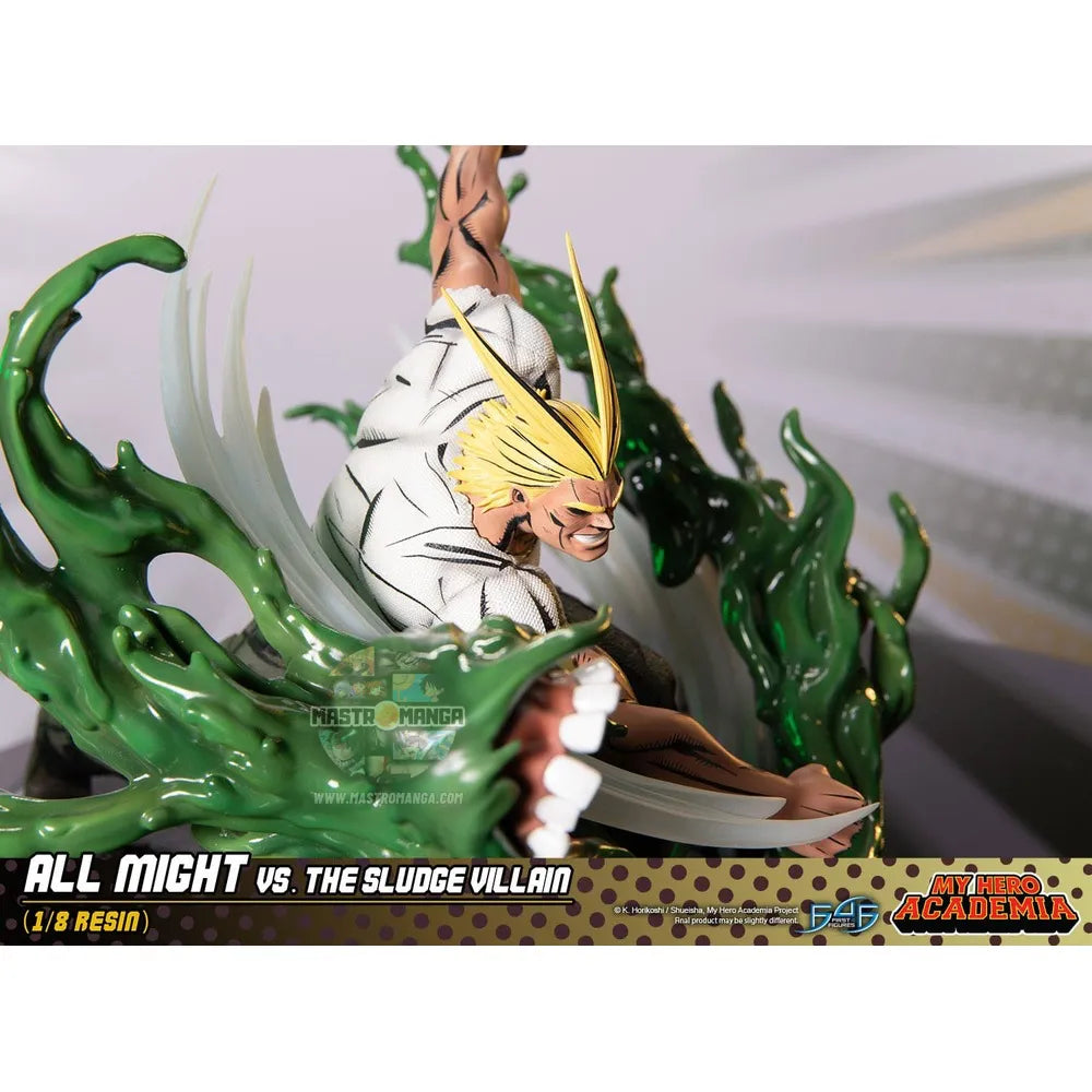 All Might vs. The Sludge Villain Diorama My Hero Academia