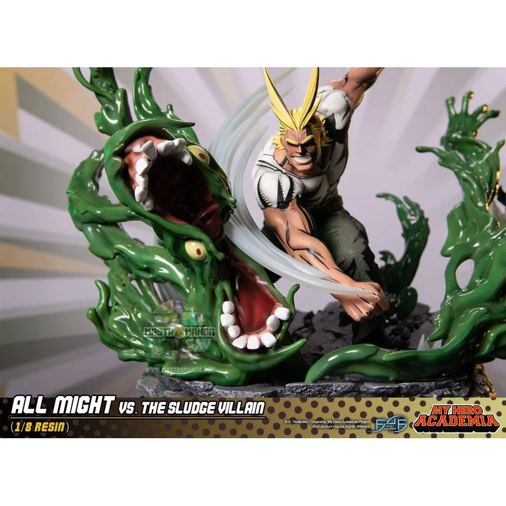 All Might vs. The Sludge Villain Diorama My Hero Academia