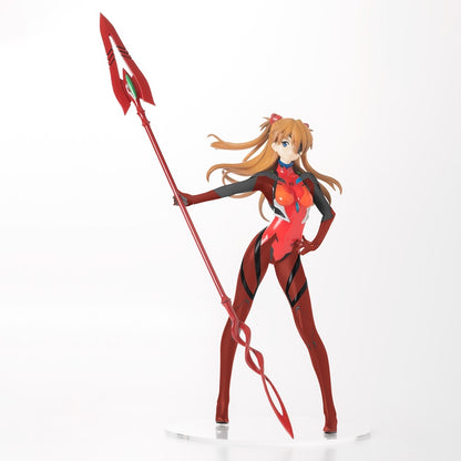 Asuka Shikimaru Langley Evangelion Spear Of Cassius Limited Super Figure Premium