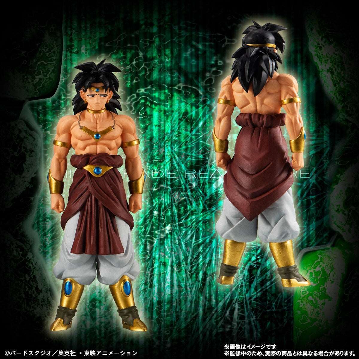 Broly Full Set Dragon Ball Z HG Real Figure