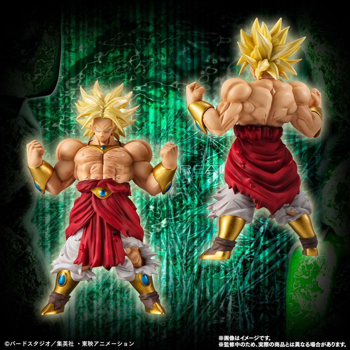 Broly Full Set Dragon Ball Z HG Real Figure