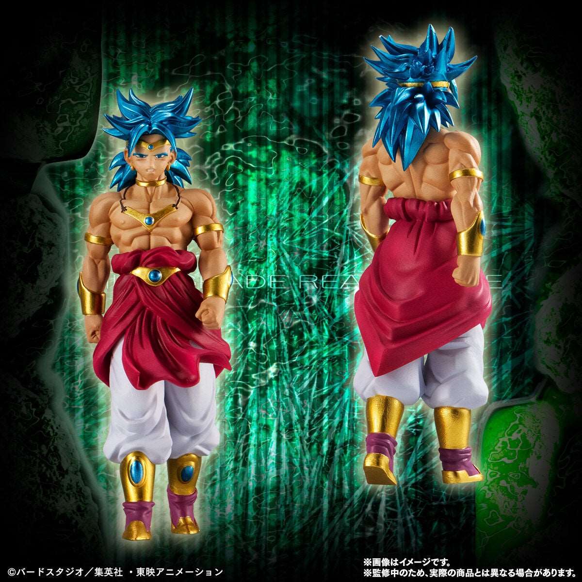 Broly Full Set Dragon Ball Z HG Real Figure