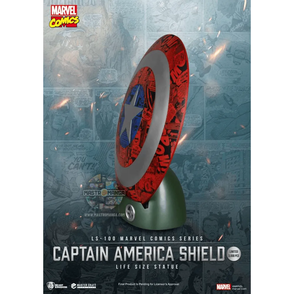 Captain America Shield Life Size Marvel Comics Series