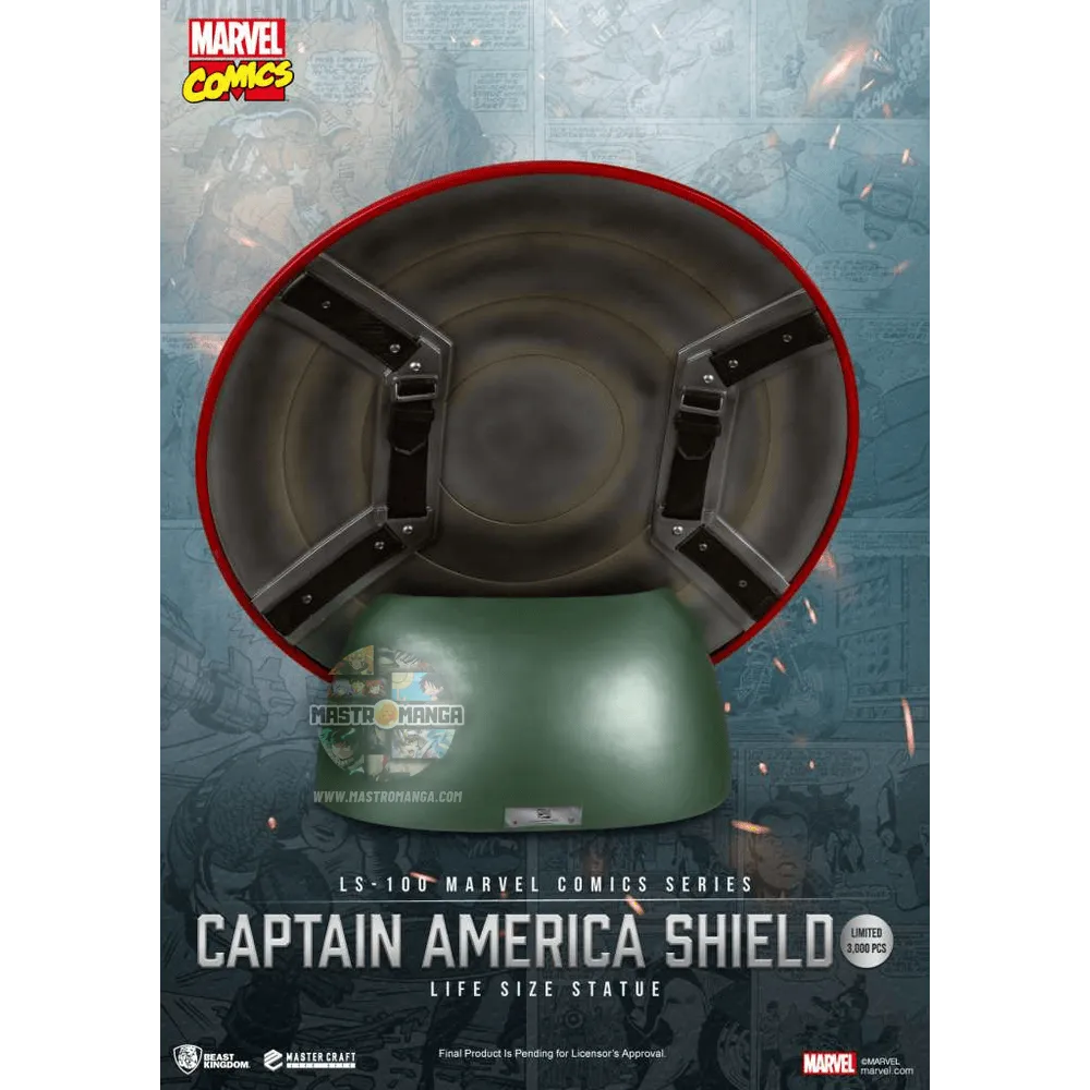 Captain America Shield Life Size Marvel Comics Series