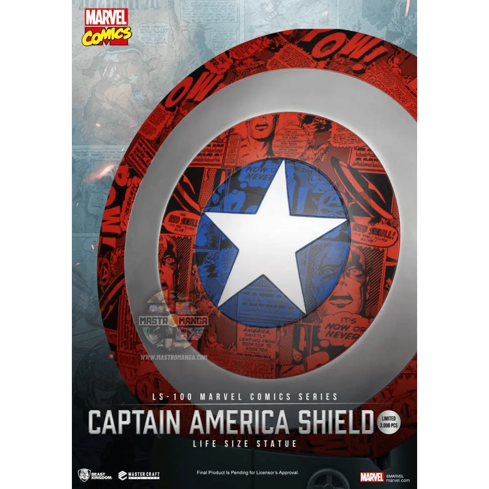 Captain America Shield Life Size Marvel Comics Series