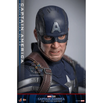 Captain America (Stealth S.T.R.I.K.E. Suit) 2.0 Captain America: The Winter Soldier Movie Masterpiece