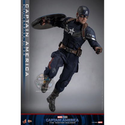 Captain America (Stealth S.T.R.I.K.E. Suit) 2.0 Captain America: The Winter Soldier Movie Masterpiece