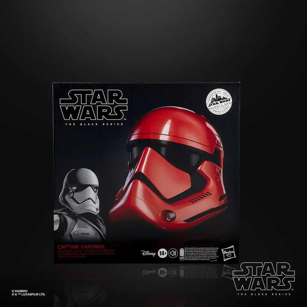 Captain Cardinal Casco Eletronico Star Wars Black Series