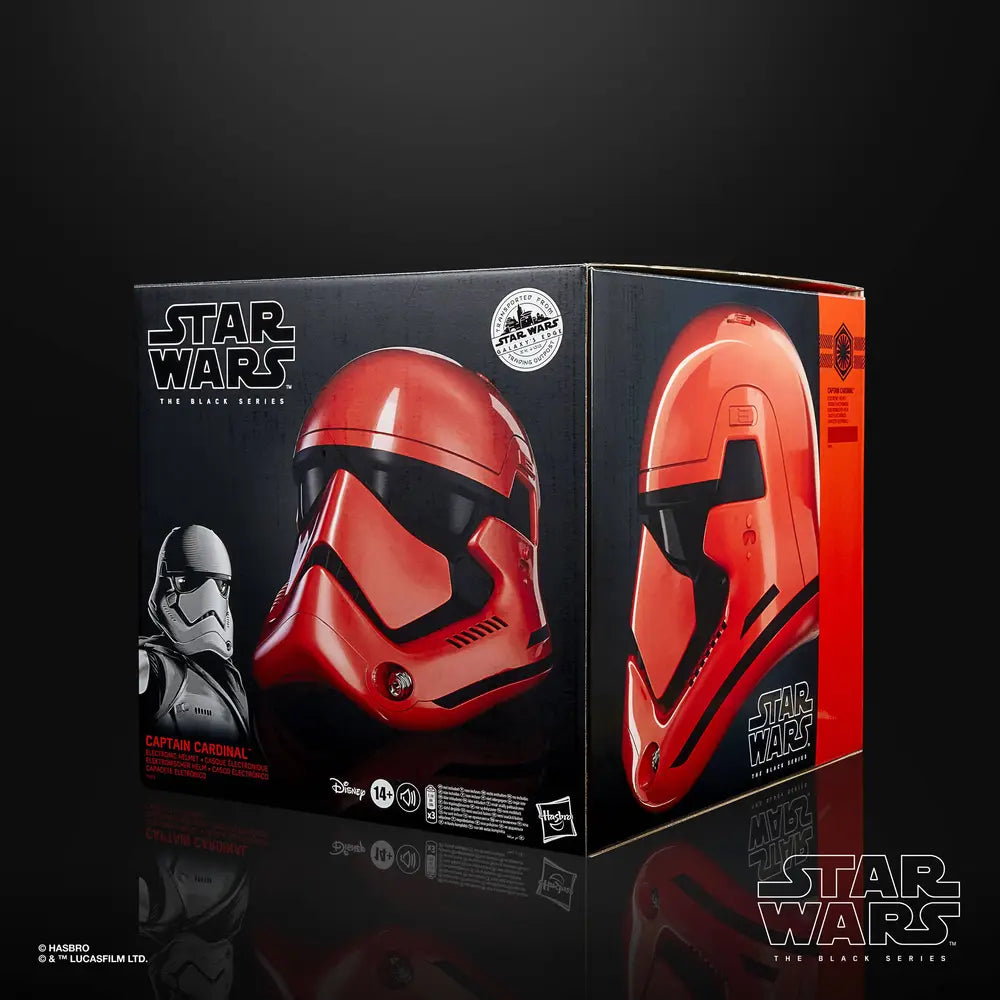 Captain Cardinal Casco Eletronico Star Wars Black Series