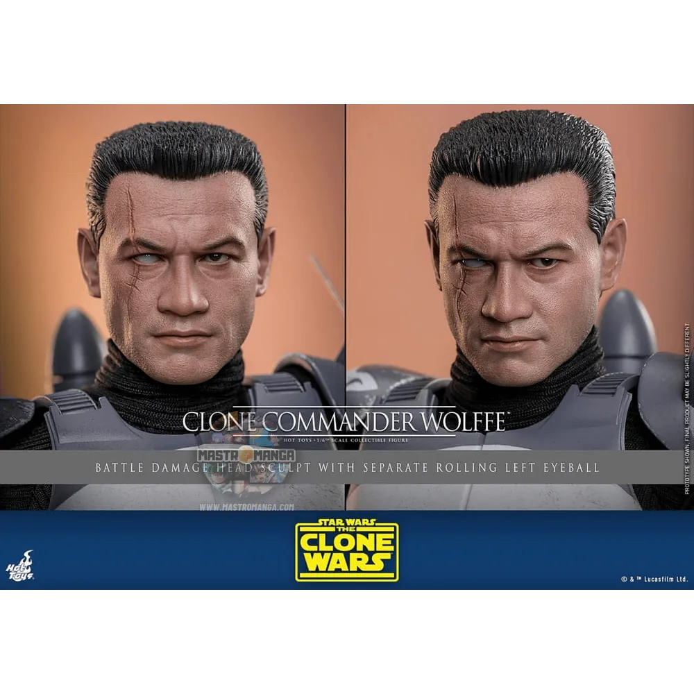 Clone Commander Wolffe Star Wars The Clone Wars