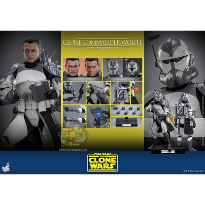 Clone Commander Wolffe Star Wars The Clone Wars