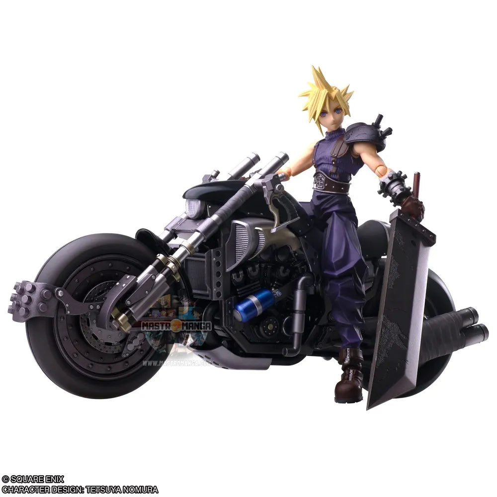 Cloud Strife & Hardy Daytona Final Fantasy 7 Bring Arts