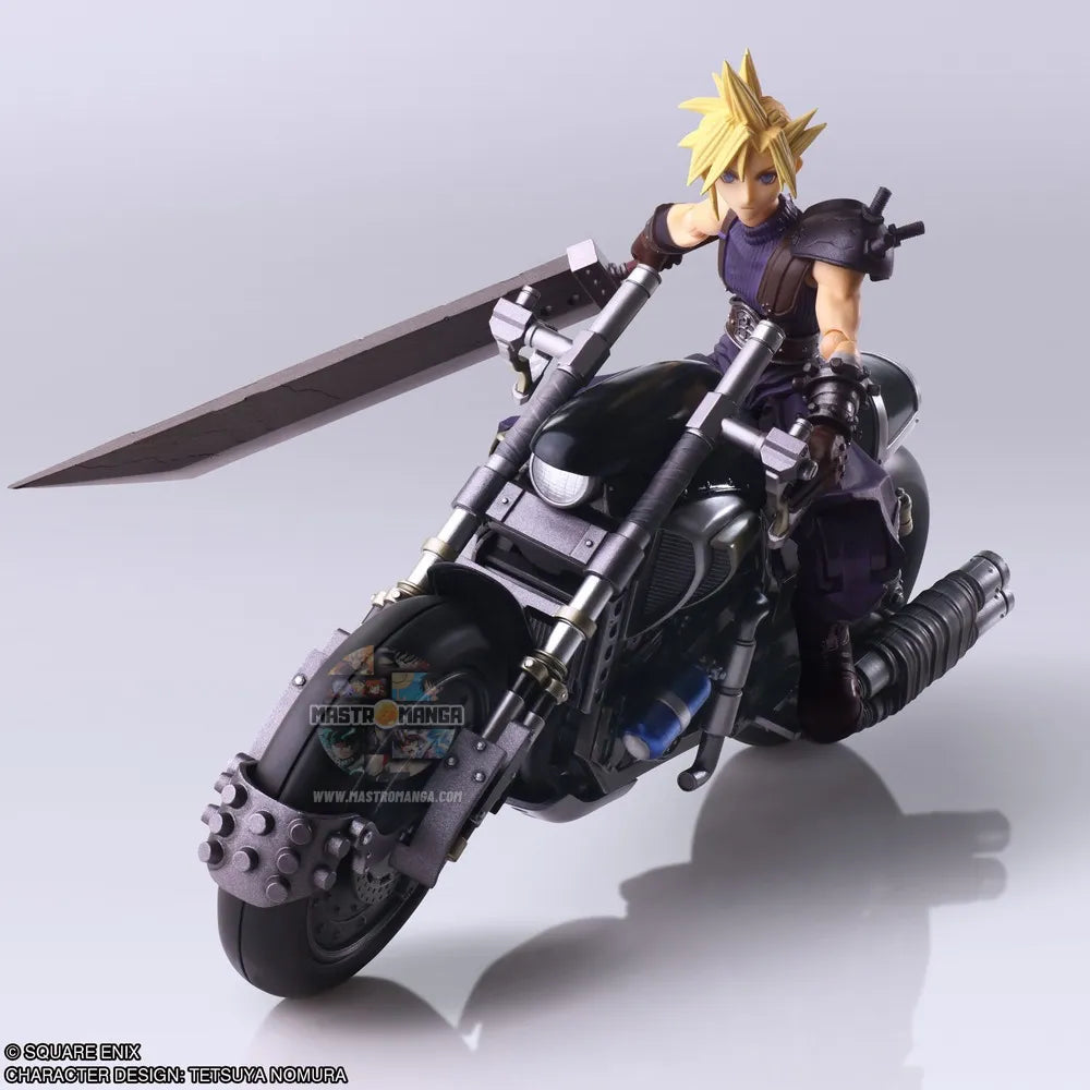 Cloud Strife & Hardy Daytona Final Fantasy 7 Bring Arts