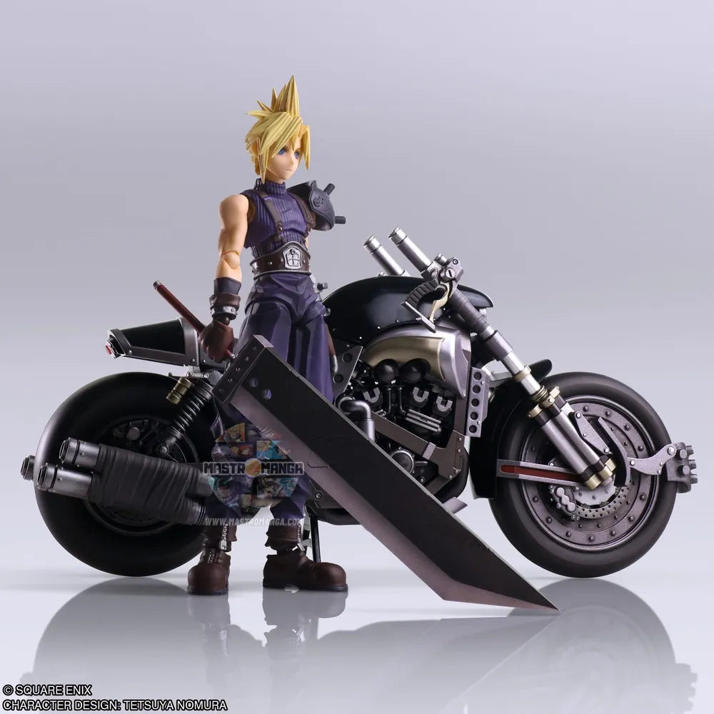 Cloud Strife & Hardy Daytona Final Fantasy 7 Bring Arts