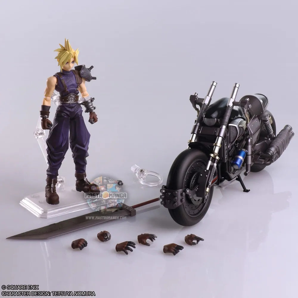 Cloud Strife & Hardy Daytona Final Fantasy 7 Bring Arts