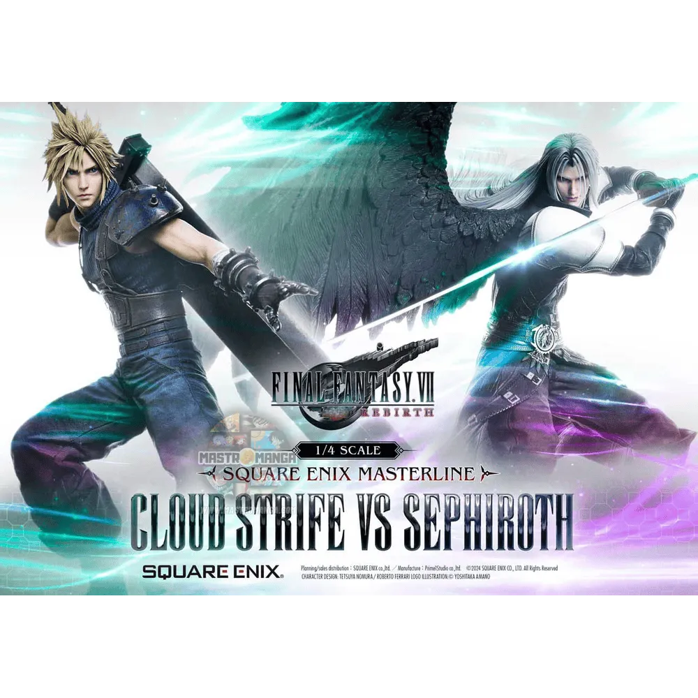 Cloud Strife VS Sephiroth Final Fantasy VII Rebirth Masterline