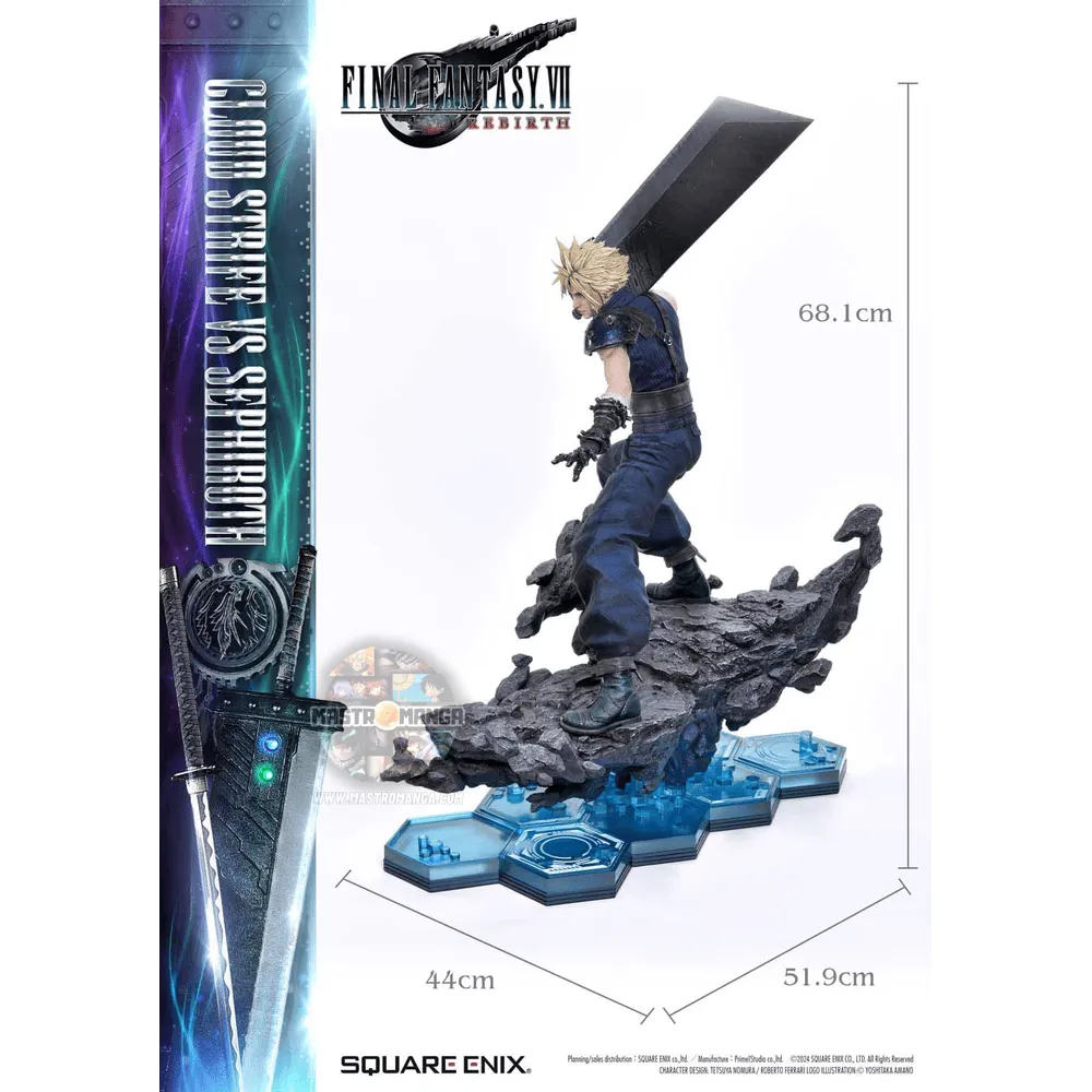 Cloud Strife VS Sephiroth Final Fantasy VII Rebirth Masterline