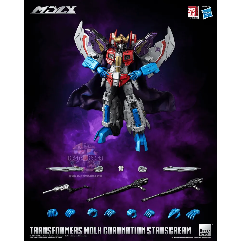 Coronation Starscream Transformers MDLX