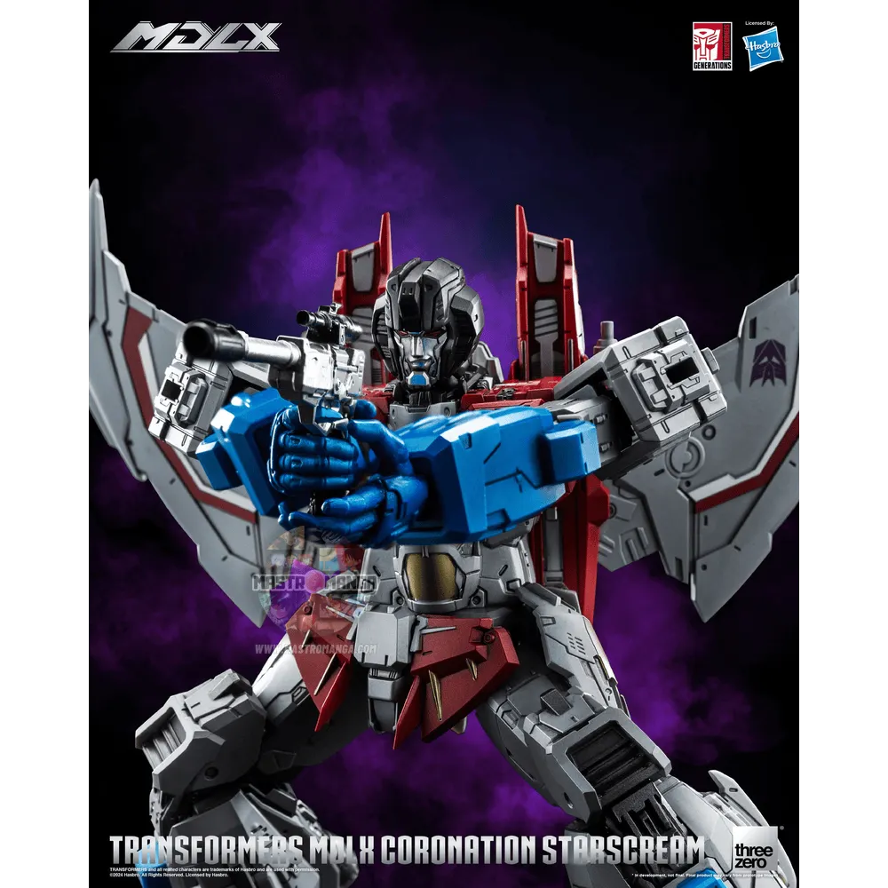 Coronation Starscream Transformers MDLX