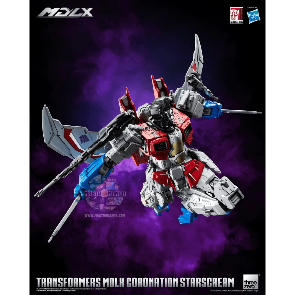 Coronation Starscream Transformers MDLX