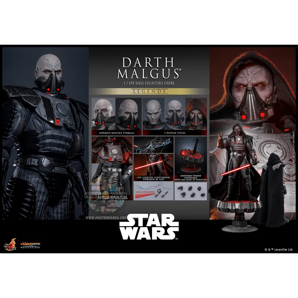 Darth Malgus Star Wars Legends Videogame Masterpiece