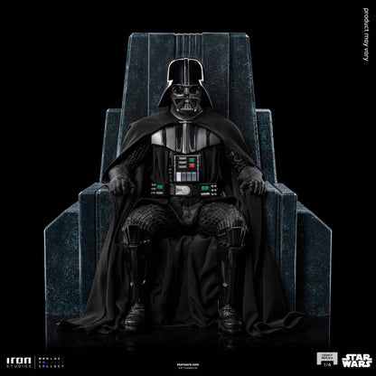 Darth Vader On Throne Deluxe Iron Studios