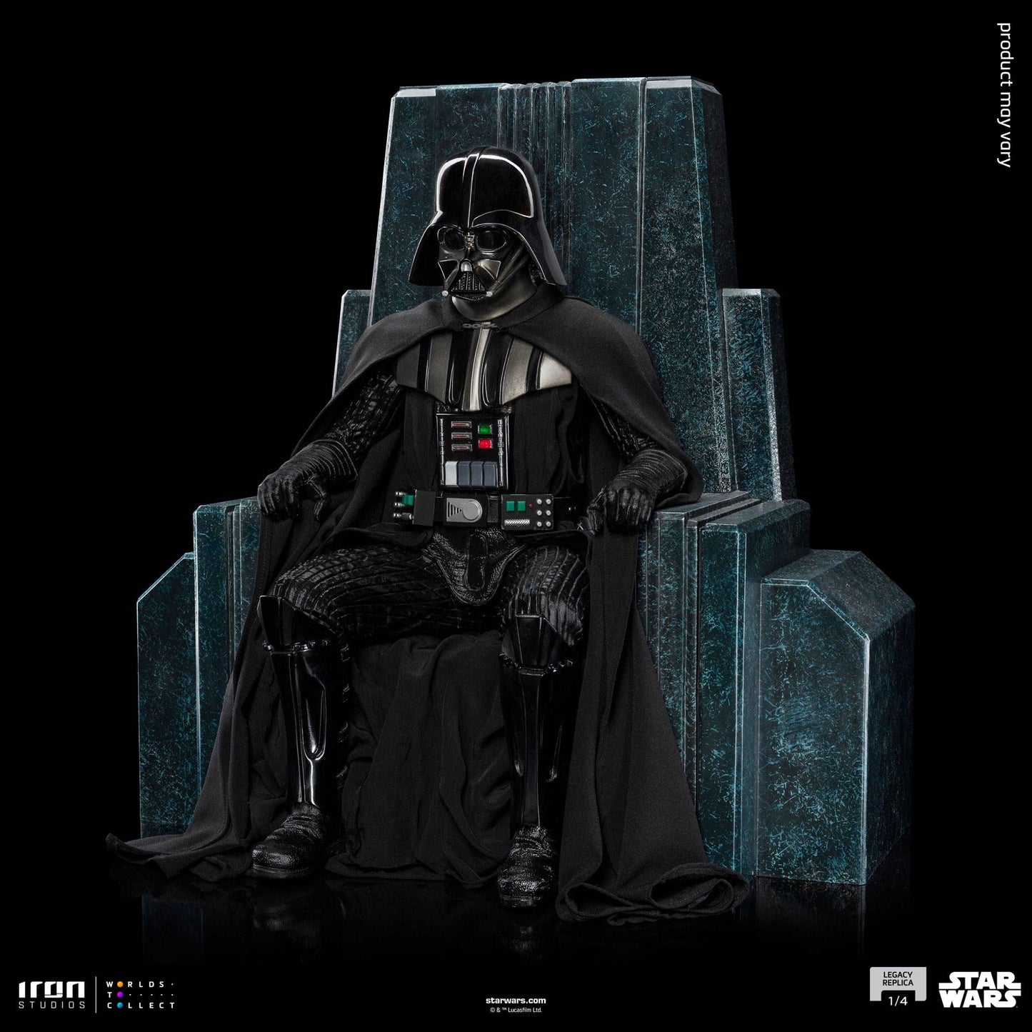 Darth Vader On Throne Deluxe Iron Studios