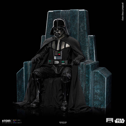 Darth Vader On Throne Deluxe Iron Studios