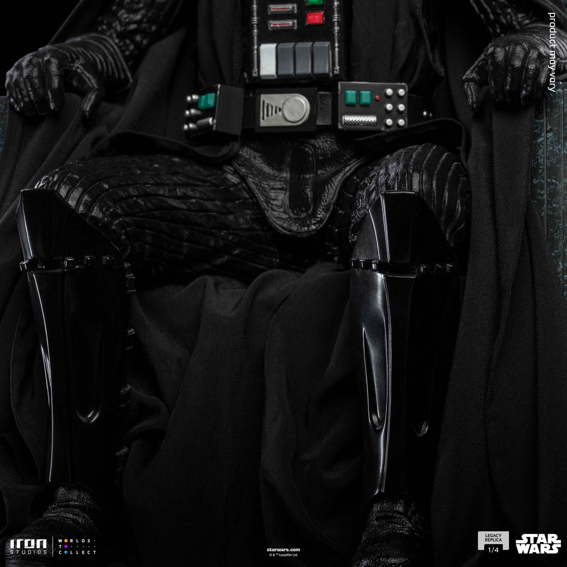 Darth Vader On Throne Deluxe Iron Studios