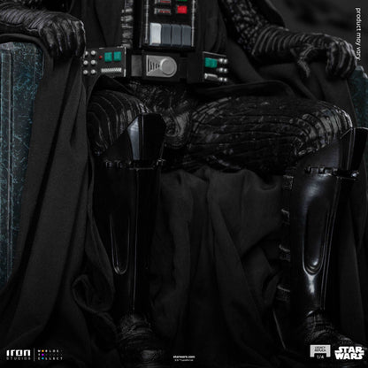 Darth Vader On Throne Deluxe Iron Studios