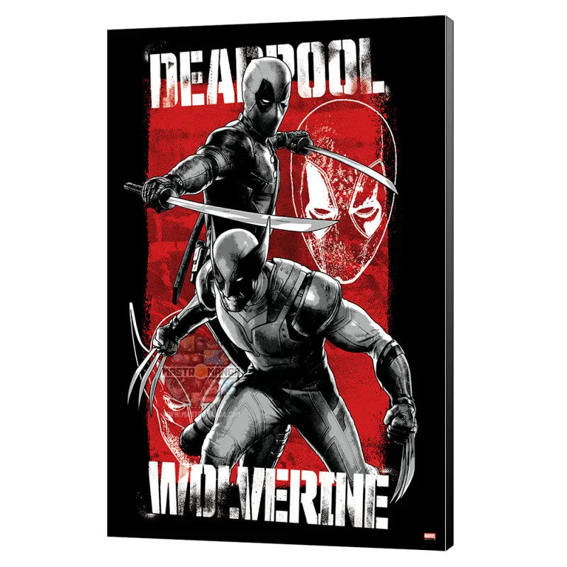 Deadpool & Wolverine Wooden Wall Art 01