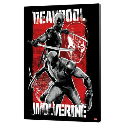 Deadpool & Wolverine Wooden Wall Art 01