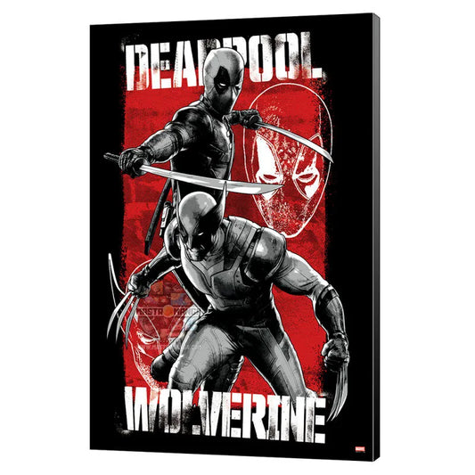 Deadpool & Wolverine Wooden Wall Art 01