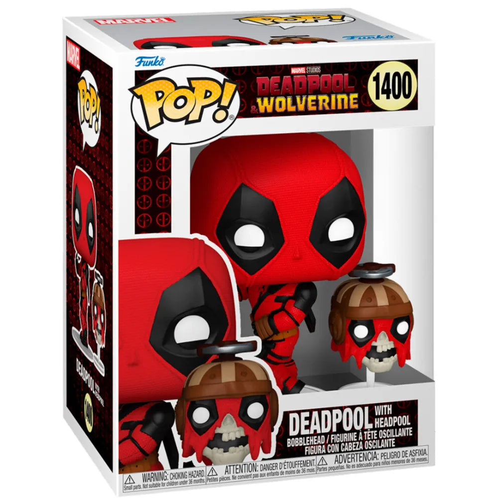 Deadpool with Headpool Deadpool & Wolverine Funko POP! MARVEL 1400