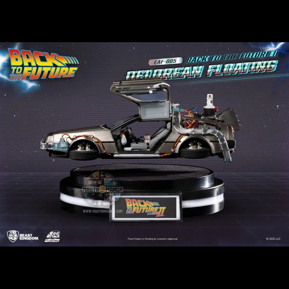 Delorean Floating Back To The Furure II Rerun