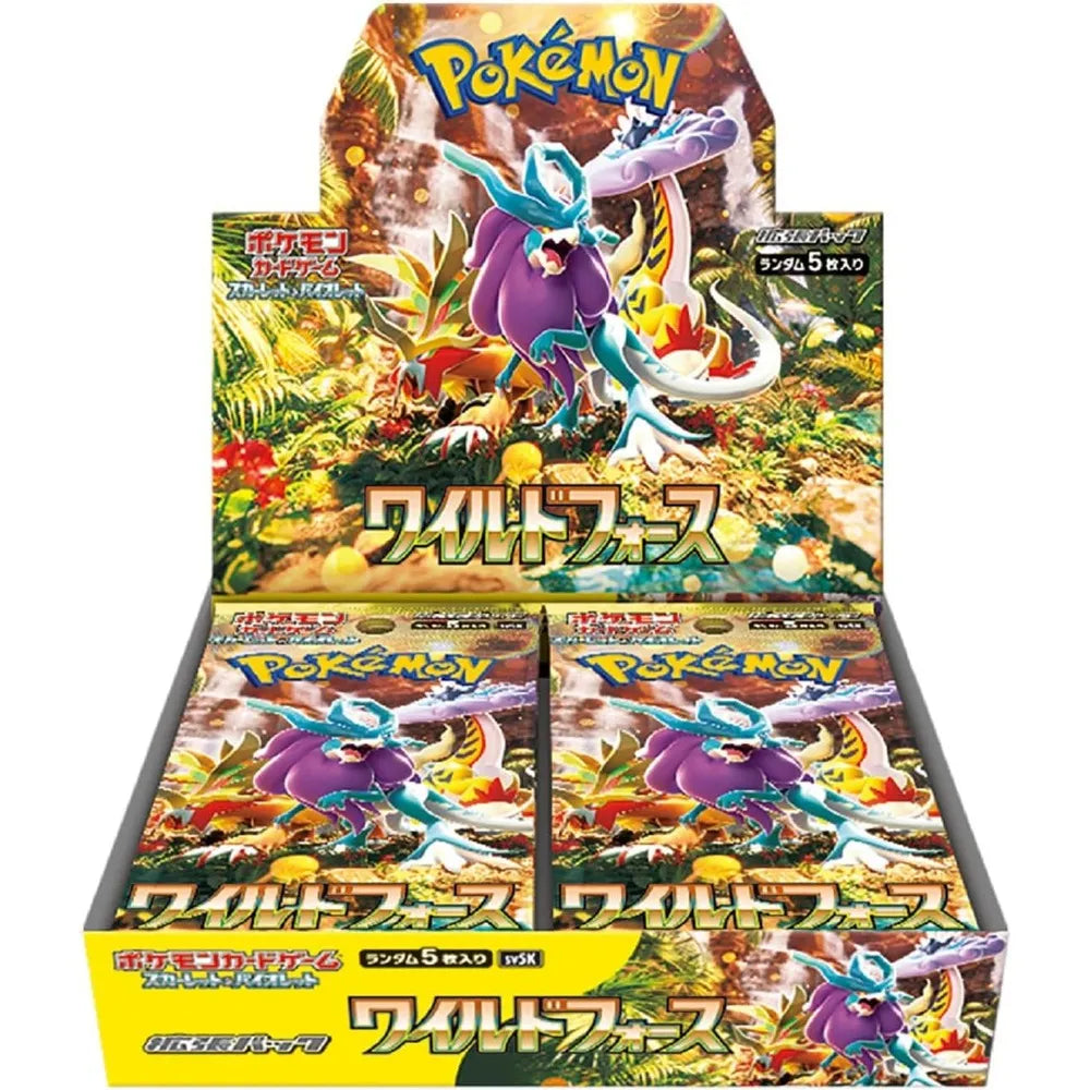 Wild Force Booster Box Sv5M Pokémon Card Game (JAP)