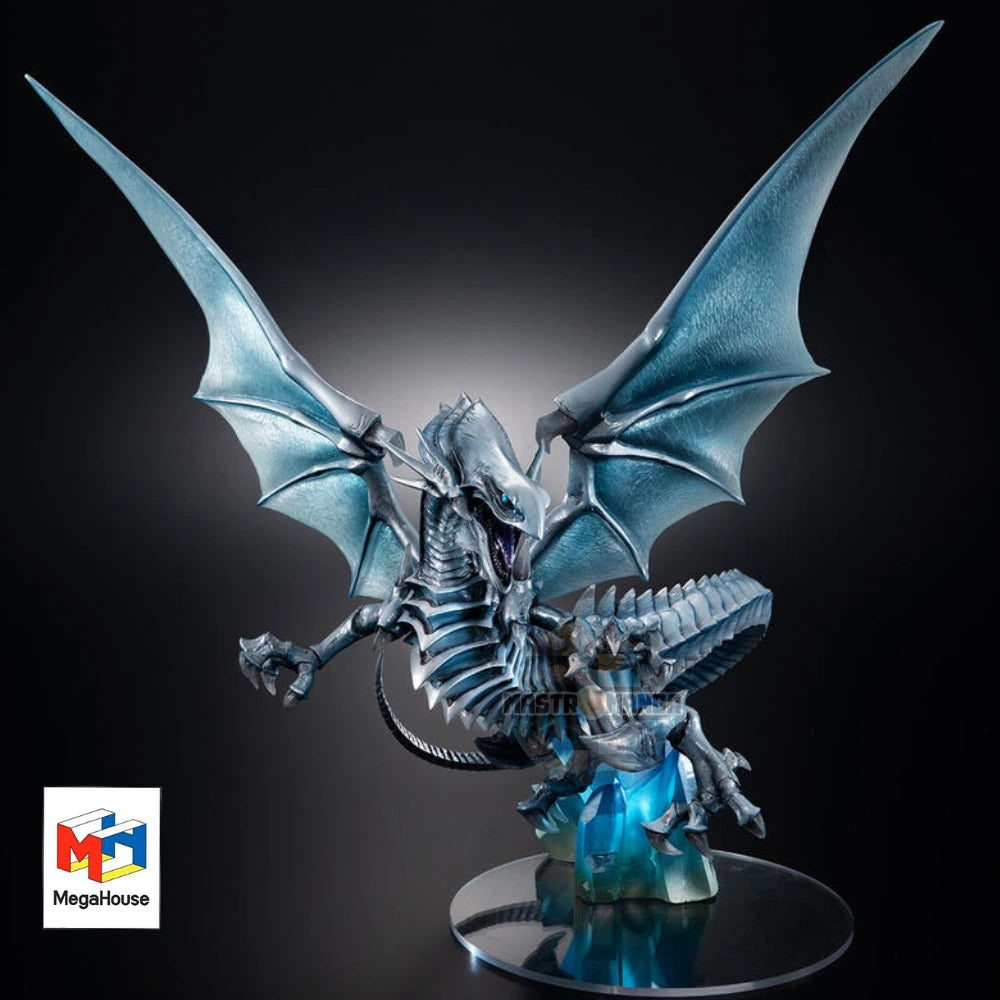 Drago bianco Occhi blue Yu-Gi-Oh! Duel Monsters Art Works Holographic Edition Megahouse