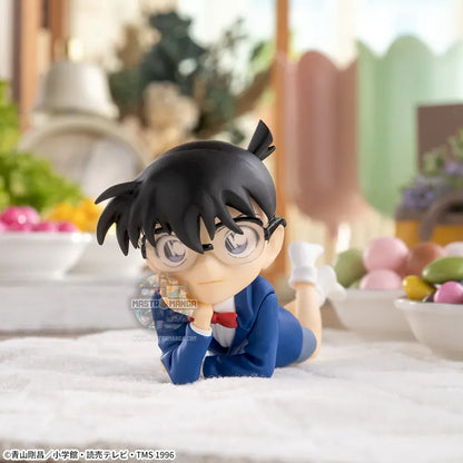 Edogawa Conan Lying Down Version Detective Conan Chokonose Figure Premium