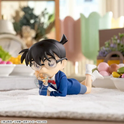 Edogawa Conan Lying Down Version Detective Conan Chokonose Figure Premium