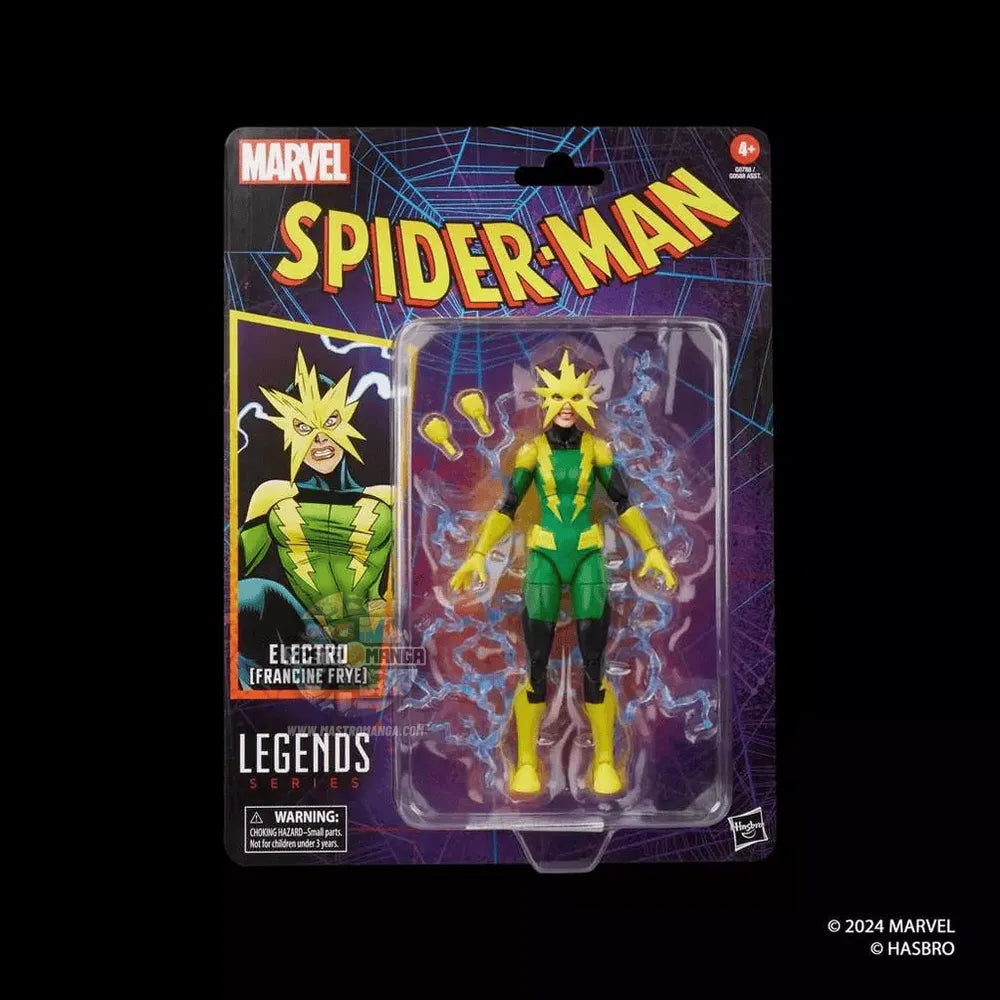 Electro Spider-Man Vintage Marvel Legends