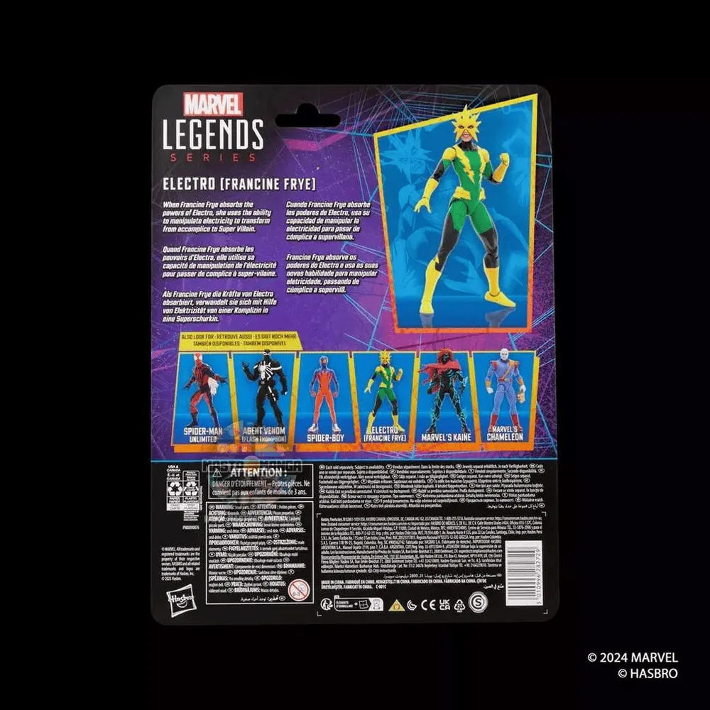 Electro Spider-Man Vintage Marvel Legends