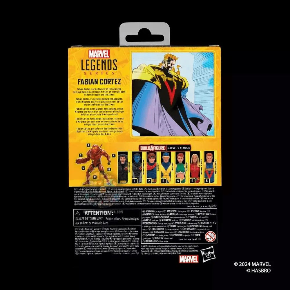 Fabian Cortez X-Men Nemesis Marvel Legends