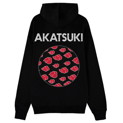 Felpa nera Akatsuki Symbols Naruto Shippuden